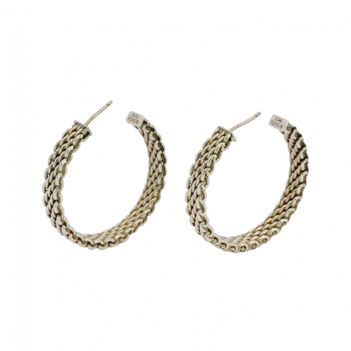 TIFFANY & Co サマセット　メッシュボールピアス　片耳 TIFFANY & Co サマセット メッシュボールピアス 片耳 - メルカリ