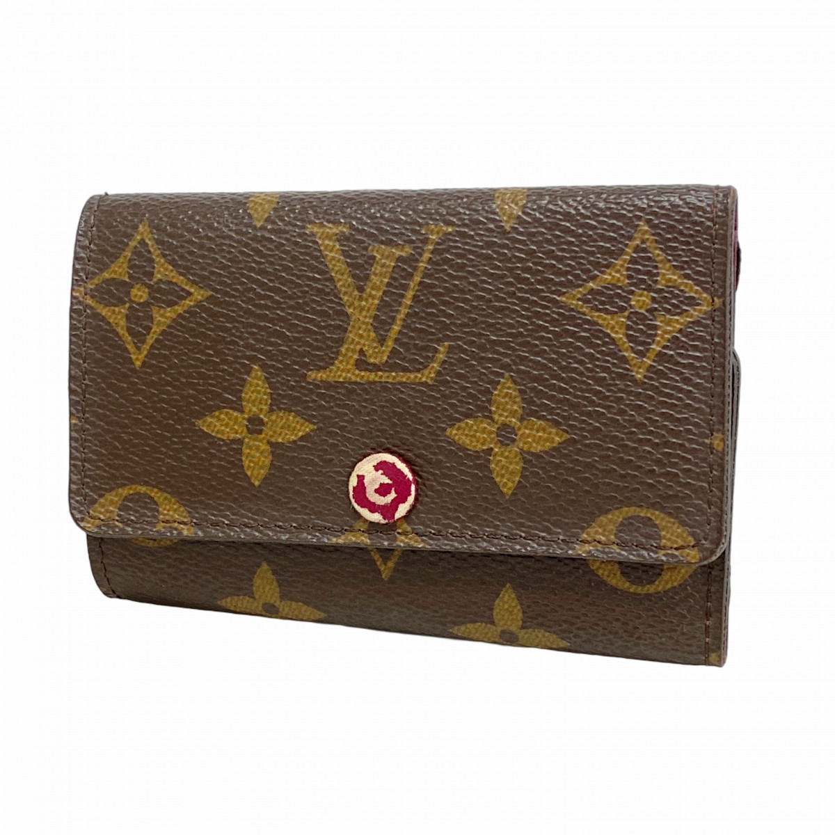 ルイヴィトン モノグラム ミュルティクレ6 ローズバレリーヌしゅりさん専用 楽天市場】ルイヴィトン LOUIS VUITTON 財布 三つ折り