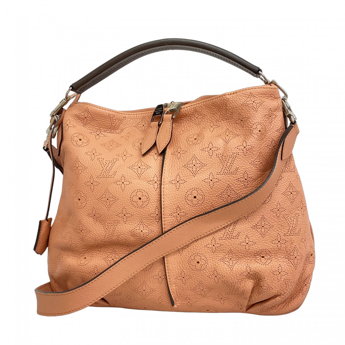 タイムセール★Louis Vuitton マヒナ2way バッグ　セーブル Louis Vuitton マヒナ2way バッグ セーブル - メルカリ