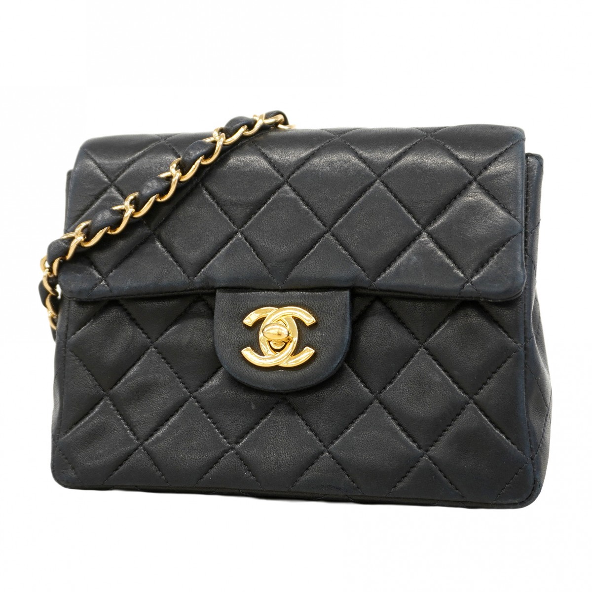 ☆美品☆ シャネル　ミニマトラッセ　チェーンショルダーバッグ CHANEL シャネル ミニ マトラッセ チェーン ショルダーバッグ