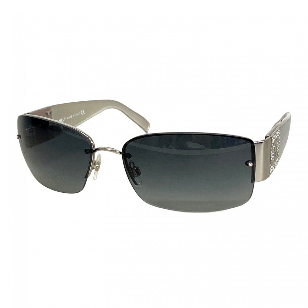 【美品】CHANEL 4117-B ココマーク ラインストーン サングラス CHANEL ラインストーン サングラス 4117-B - メルカリ