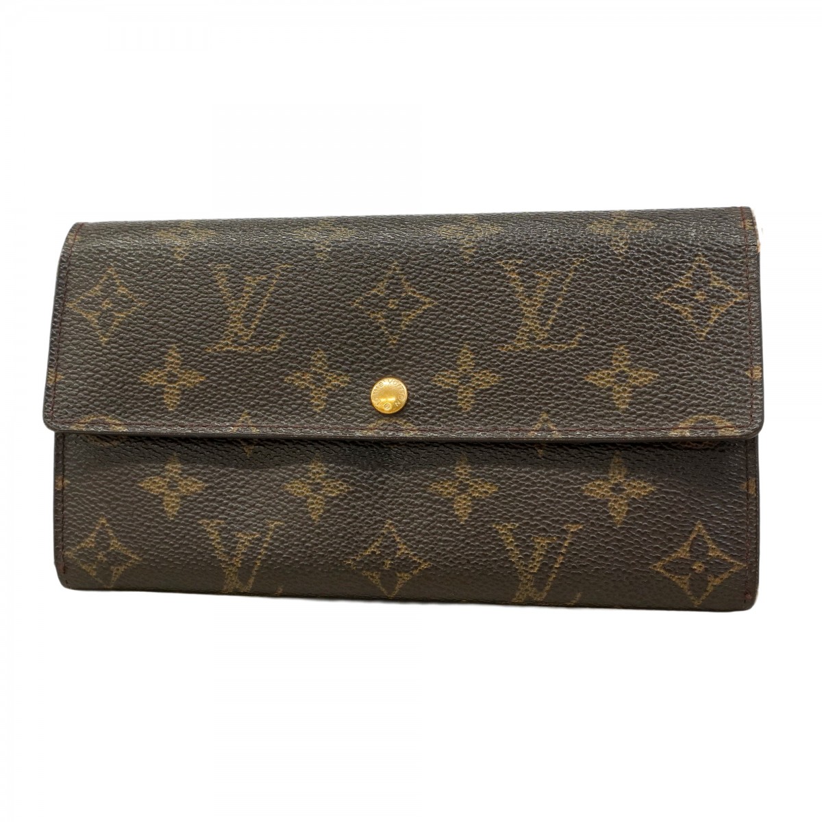 【超激レア 美品】ルイヴィトン　モノグラム マット　ポルトモネクレディ　アンブレ ルイヴィトンポルトモネビエカルトクレディ 両面財布 14125 アマラント