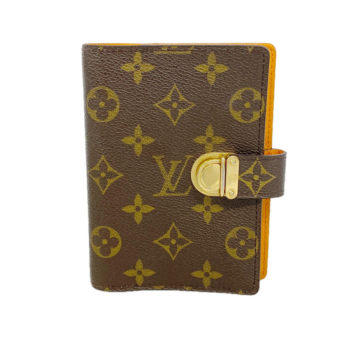 [6hd2952] Louis Vuitton Notebook Cover Monogram Agenda PM R21015 Brown Mandarin Koala [Used] Ladies