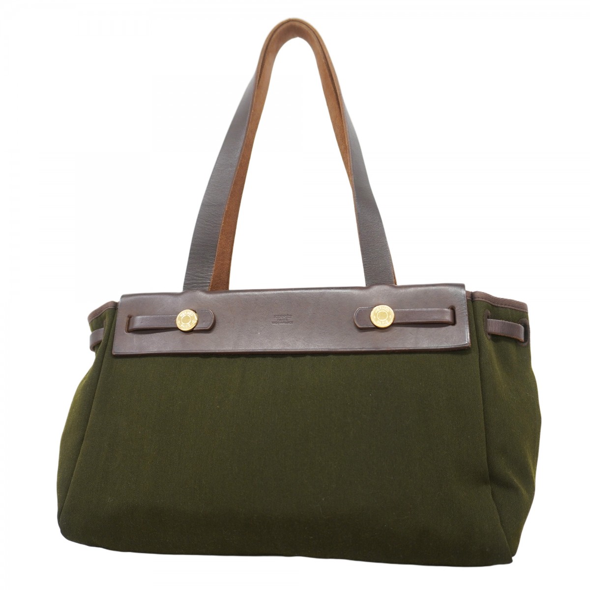 【美品】HERMES（エルメス）エールバッグ　カバスPM　トート　ショルダー エルメス HERMES エールバッグカバスPM □G刻 アイボリー