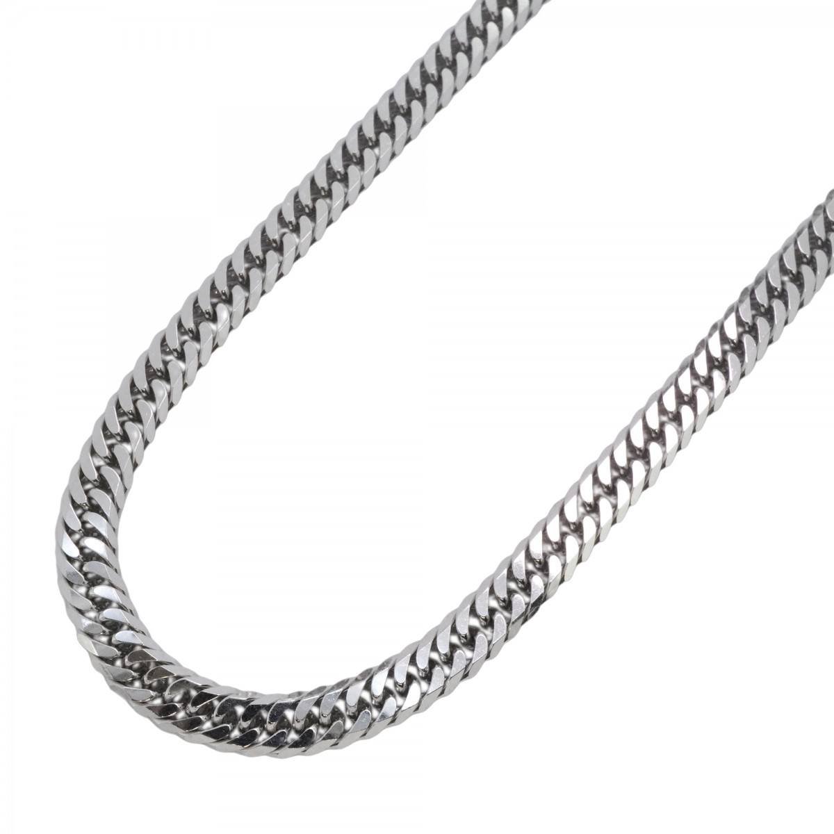 【5kho044】喜平 ネックレス Pt850 プラチナ 6面 ダブル 50.5cm 50.5g キヘイ【中古】メンズ レディース ユニセックス