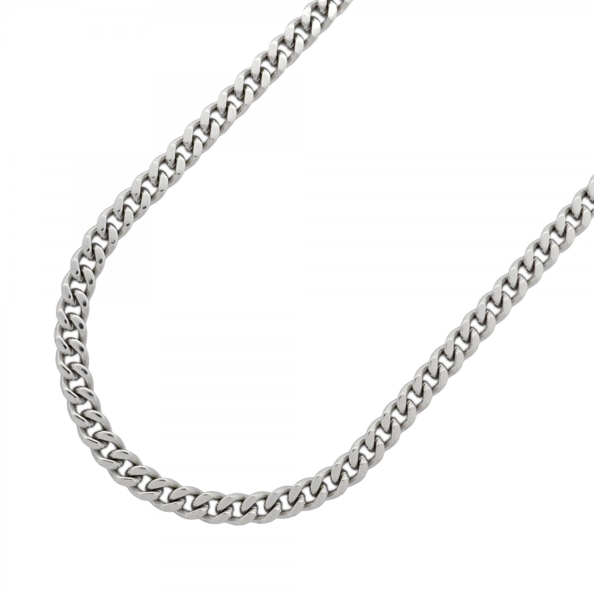 【5khp051】喜平 ネックレス Pt850 プラチナ 2面 シングル 40.8cm 50.8g キヘイ【中古】メンズ レディース ユニセックス