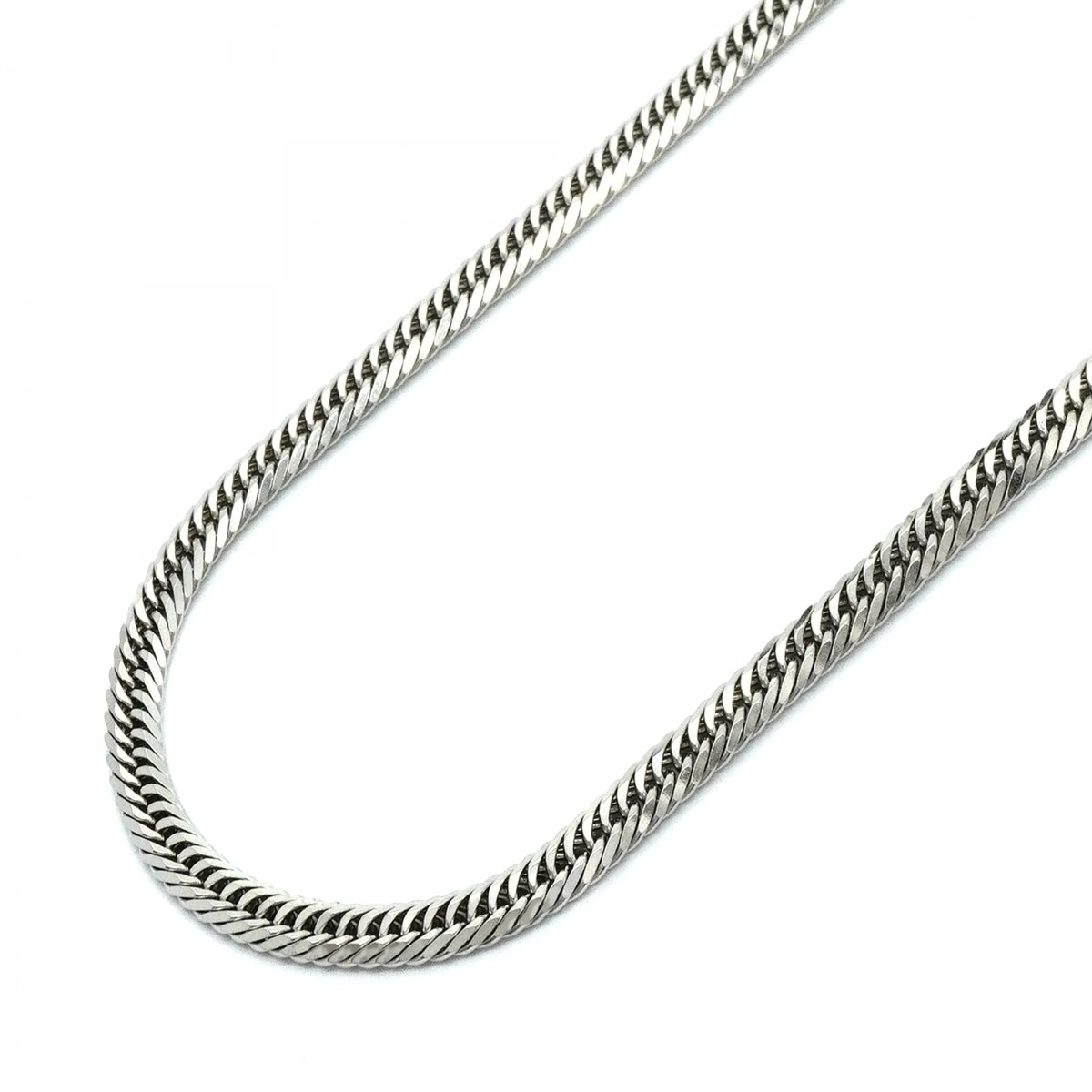 【6khb0077】喜平 ネックレス Pt900 プラチナ 8面 トリプル 60.2cm 36.9g キヘイ【中古】メンズ レディース ユニセックス