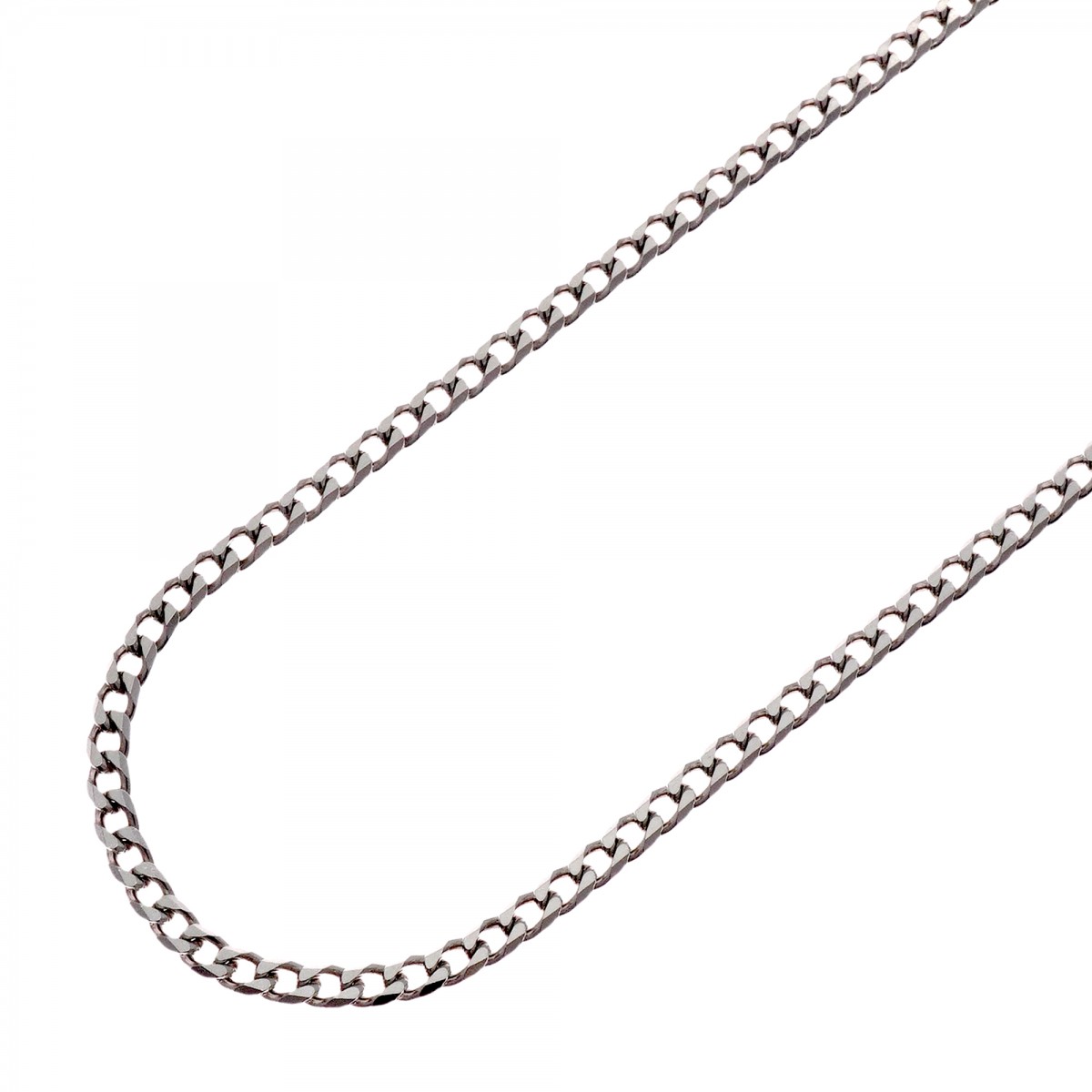 【6khc0014】喜平 ネックレス Pt850 プラチナ 8面 シングル 52.3cm 30.4g キヘイ【中古】メンズ レディース ユニセックス