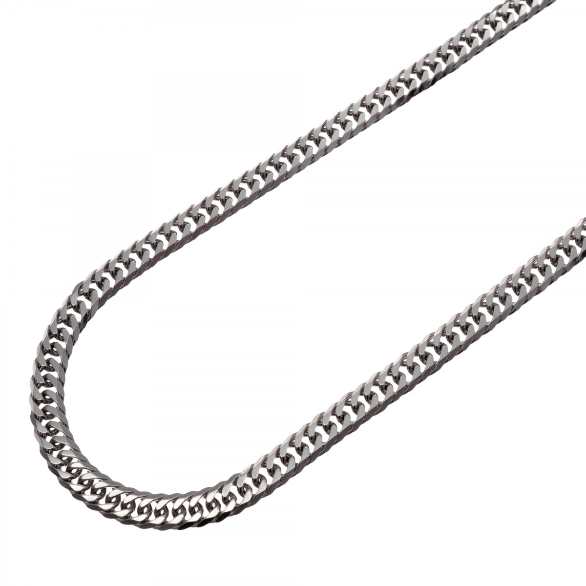 【6khc0029】喜平 首飾り Pt850 プラチナ 6面 ダブル 50.6珊 51.2g キヘイ【中古】メンズ レディース ユニ一発やる