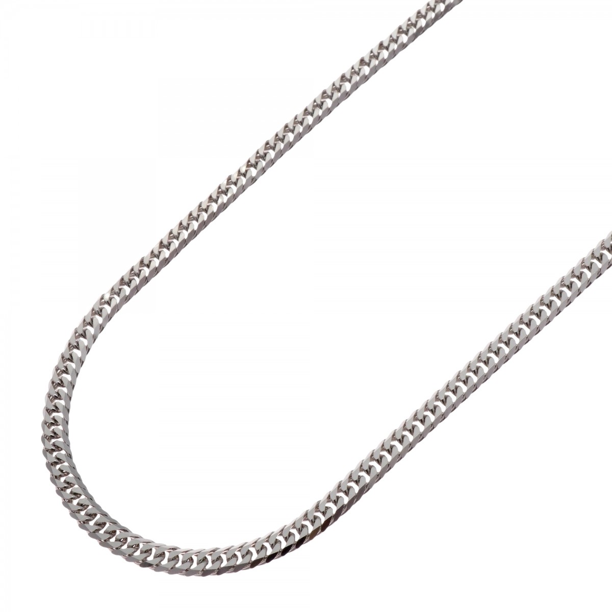 ＼エントリーでマラソンポイント5倍／【6khc0041】喜平 ネックレス Pt850 プラチナ 6面 ダブル 50.1cm 20.4g キヘイ【中古】メンズ レディース ユニセックス