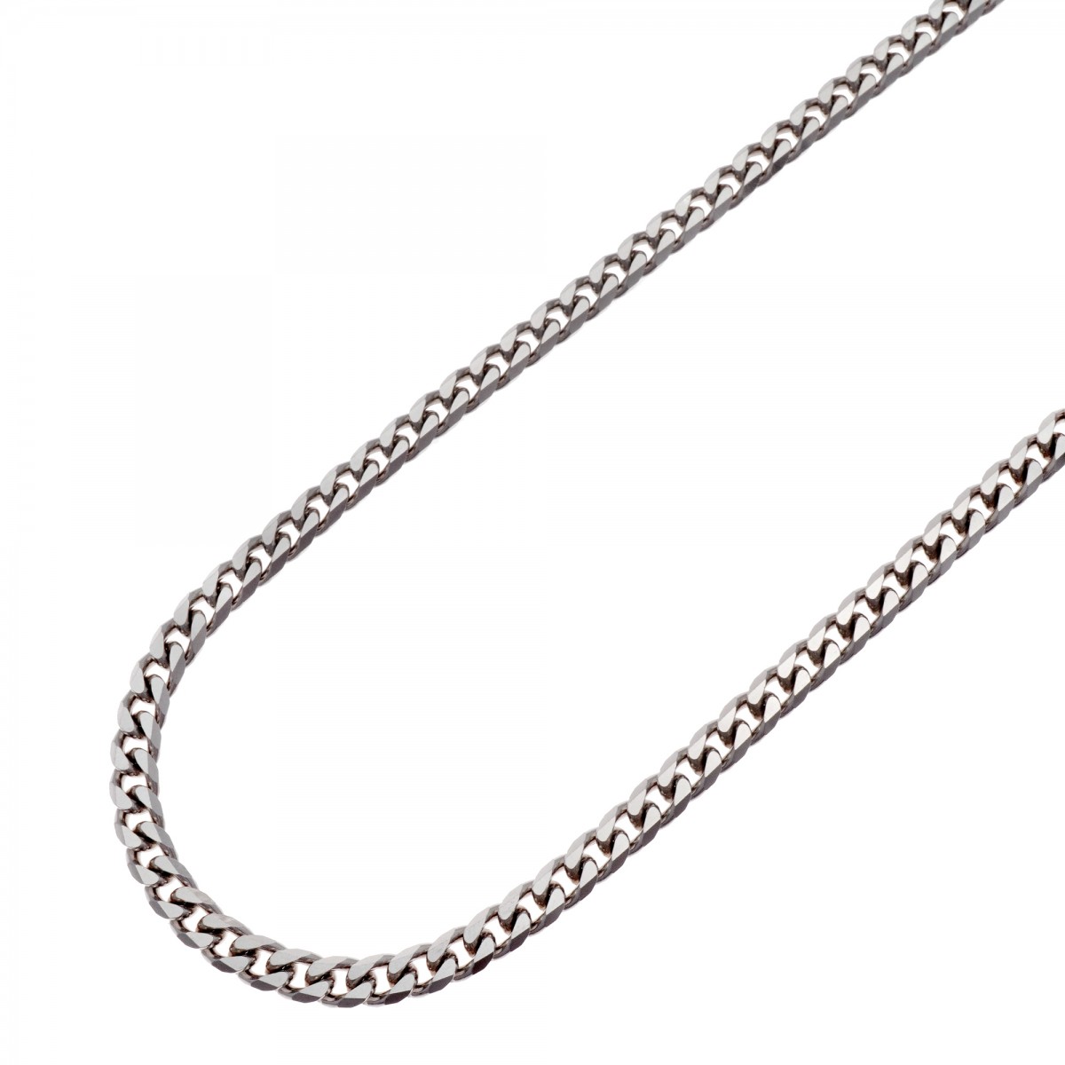 【6khd0005】喜平 首飾り Pt850 プラチナ 8面 シングル 60.5珊 50.4g キヘイ【中古】メンズ レディース ユニ一発やる