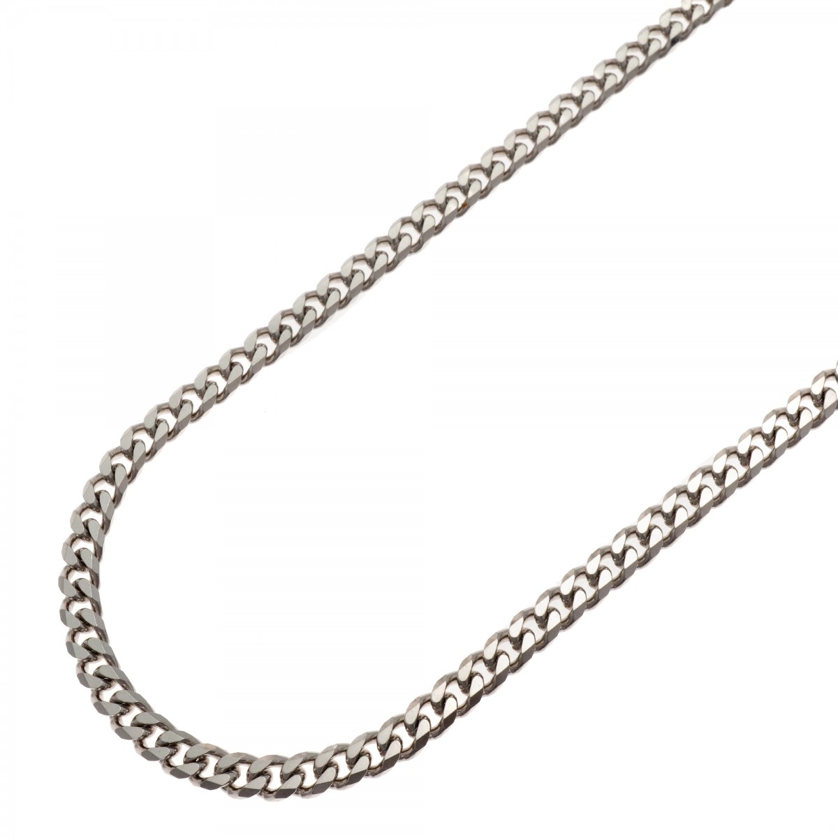 【6khd0057】喜平 首飾り Pt850 プラチナ 8面 シングル 40.9糎 30.1g キヘイ【中古】メンズ レディース ユニ一発やる
