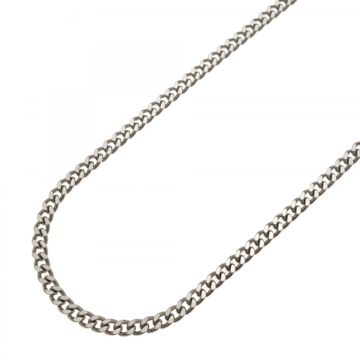 【6khe0025】喜平 首飾り Pt850 プラチナ 2面 シングル 50.6糎 30.2g キヘイ【中古】メンズ レディース ユニ一発やる