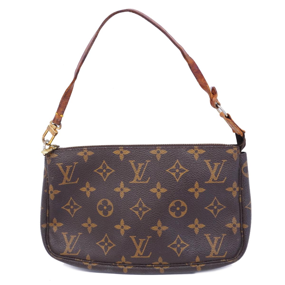 冬に購入Aランクポシェット・コスメティック/M43998/化粧ポーチ/LVストーリー/コスメポーチ/LOUIS VUITTON/ブラウン その他