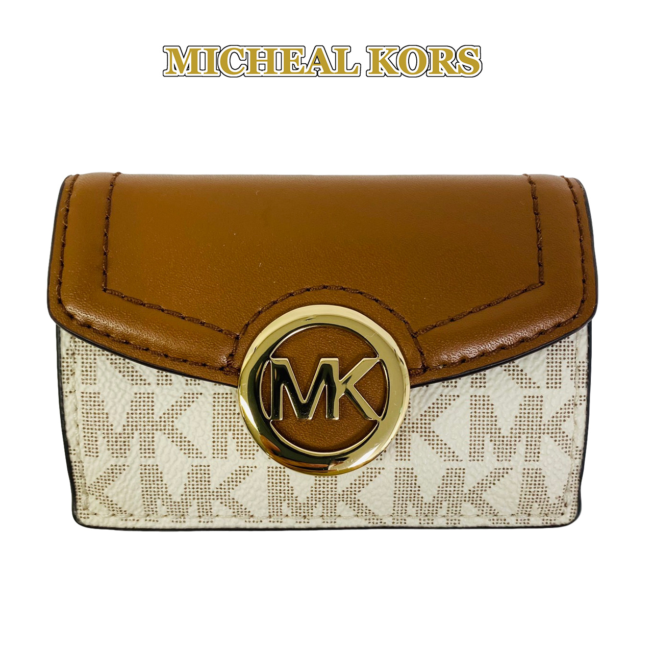 【楽天市場】マイケルコース 財布 三つ折り財布 MICHEAL KORS 35T0GFTP0B VANILLA 新品 J：THE WORLD DOOR