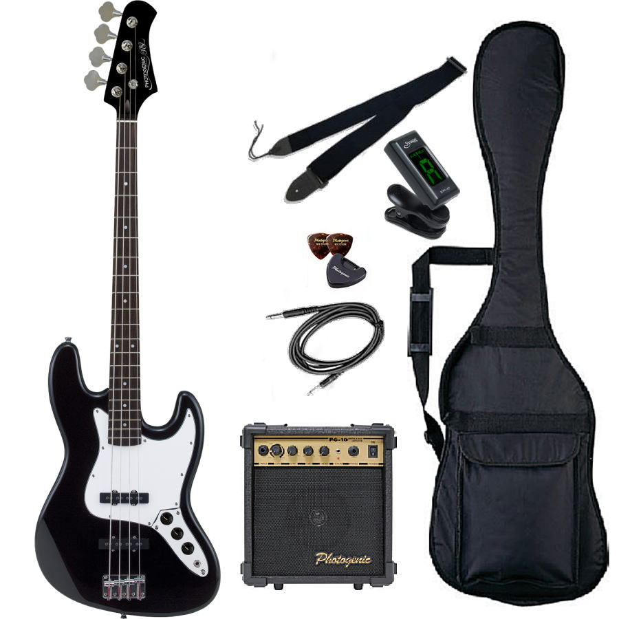 は*)様 PhotoGenic エレキベースセット JB-240/BK/T3P mt0098858_m.jpg