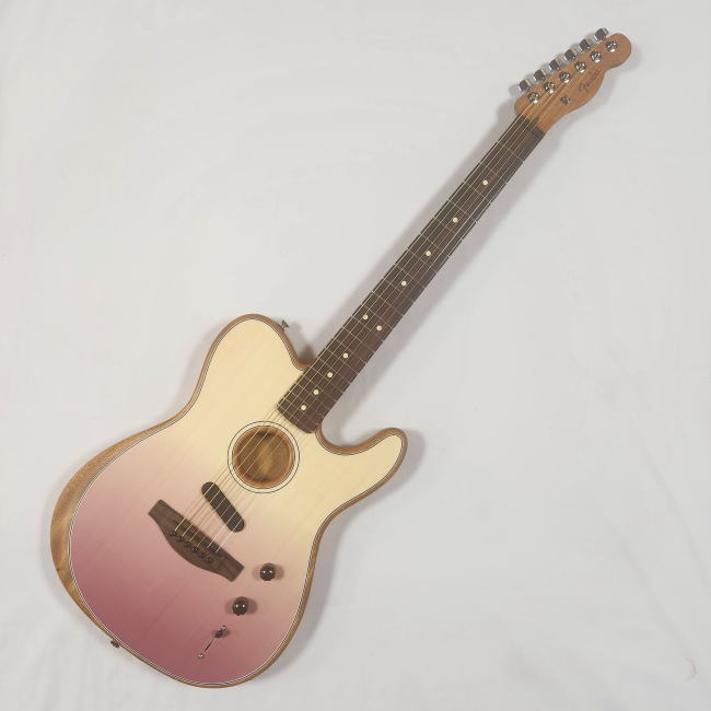 Fender FSR Acoustasonic Player Telecaster Rosewood Fingerboard Burgundy Fade｜楽器はじめるならここ！！大谷楽器