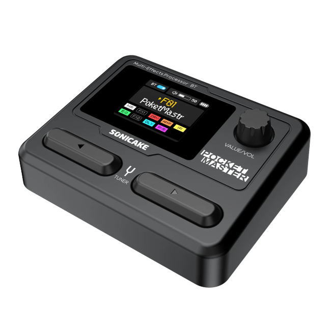 Sonicake Pocket Master QME-10 ブラック ポケットマスター マルチエフェクター
