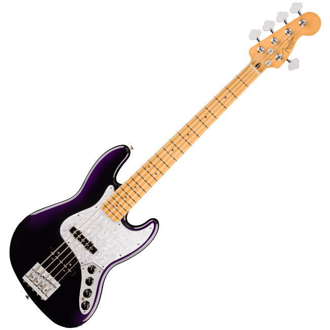 Fender エレキベース PlayerII Modified Active Jazz Bass V, Maple Fingerboard, Duskフェンダー プレイヤーII