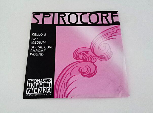 スピロコア(タングステン巻き) G,C線セット チェロ弦 Cello 【Spirocore】 GC線 (シルバー巻) - I Love Strings