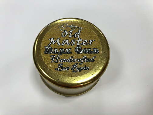 【表面が欠けてしまっているため特価！！】Old Master 松脂 オールドマスター DARK GOLD ダーク