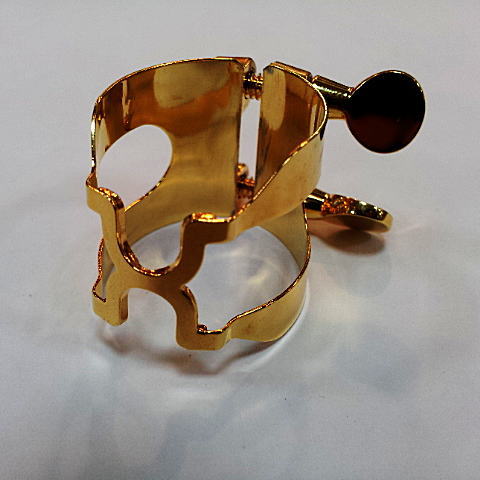 HARRISON ハリソン リガチャー アルトサックス A3 フォルテ 金メッキ HARRISON ( ハリソン ) アルトサックス リガチャー 金メッキ
