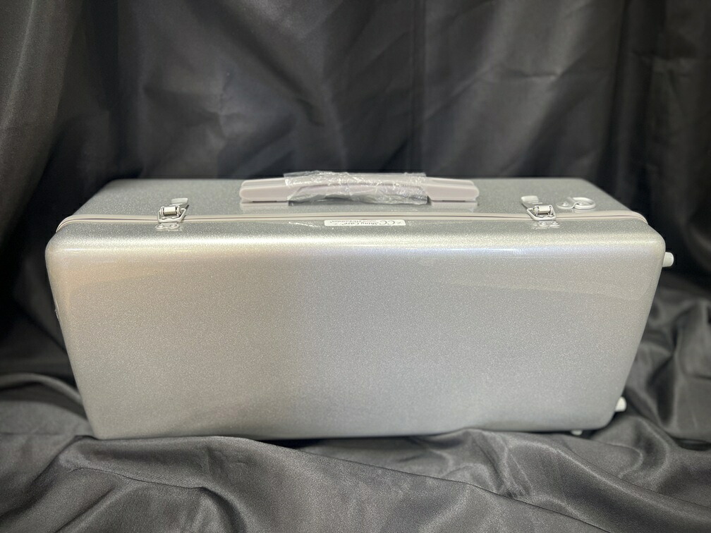 C.C.シャイニーケース II トランペットダブルケース　シルバー(グレーモール)