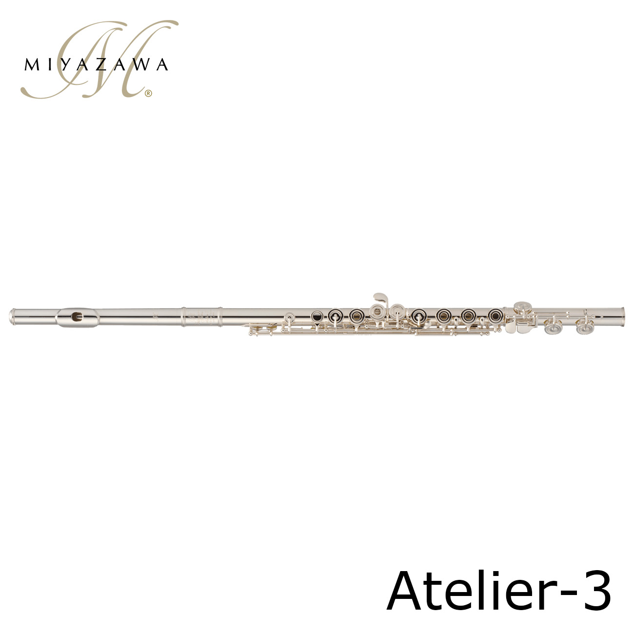 【店頭に在庫あり】Miyazawa ミヤザワ フルート Atelier 3 アトリエ 3