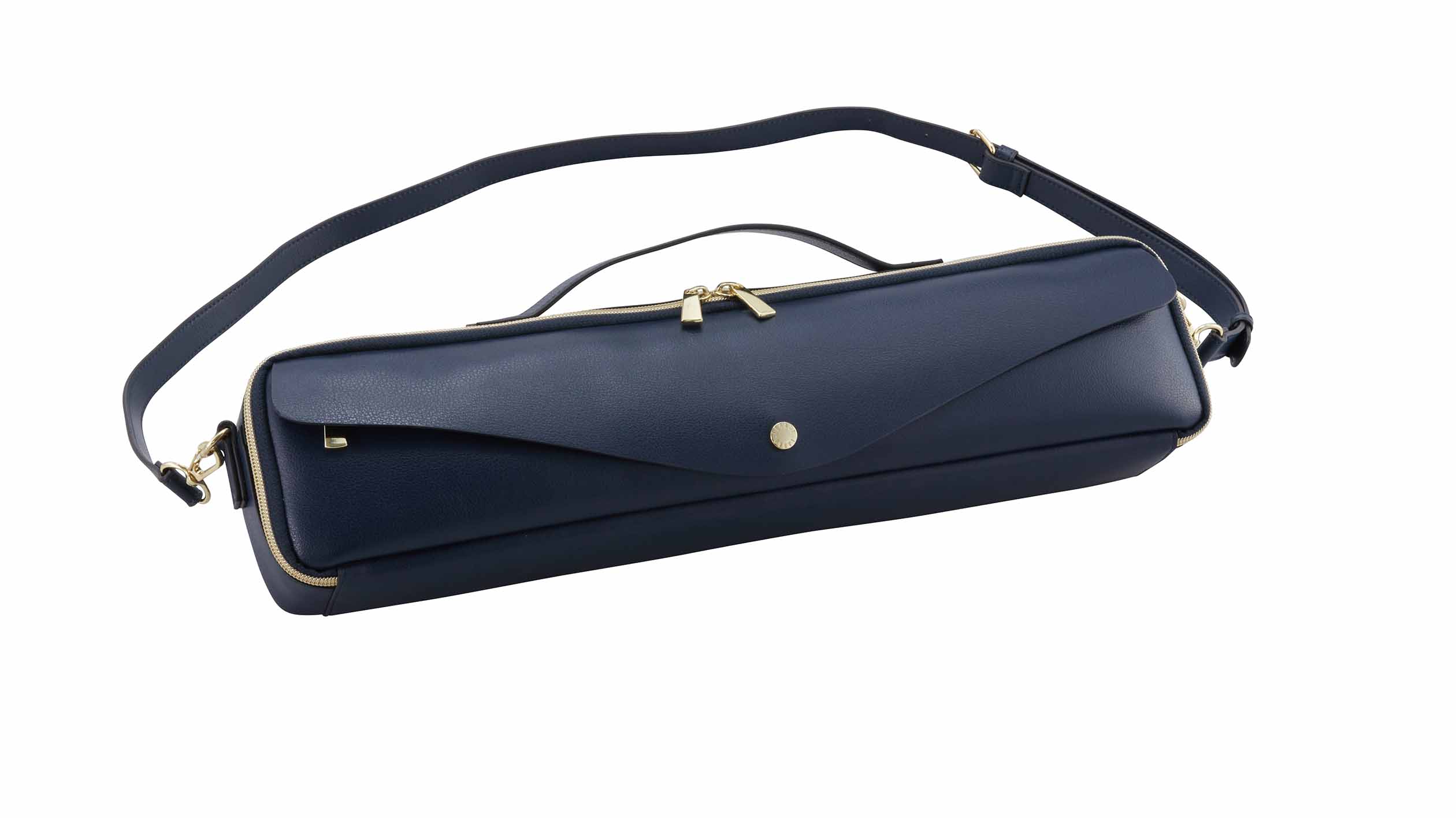 【Legato Largo(レガートラルゴ) × Pearl Flute(パールフルート)】コラボレーション　フルートケースカバー C・H足部管両用 ネイビー