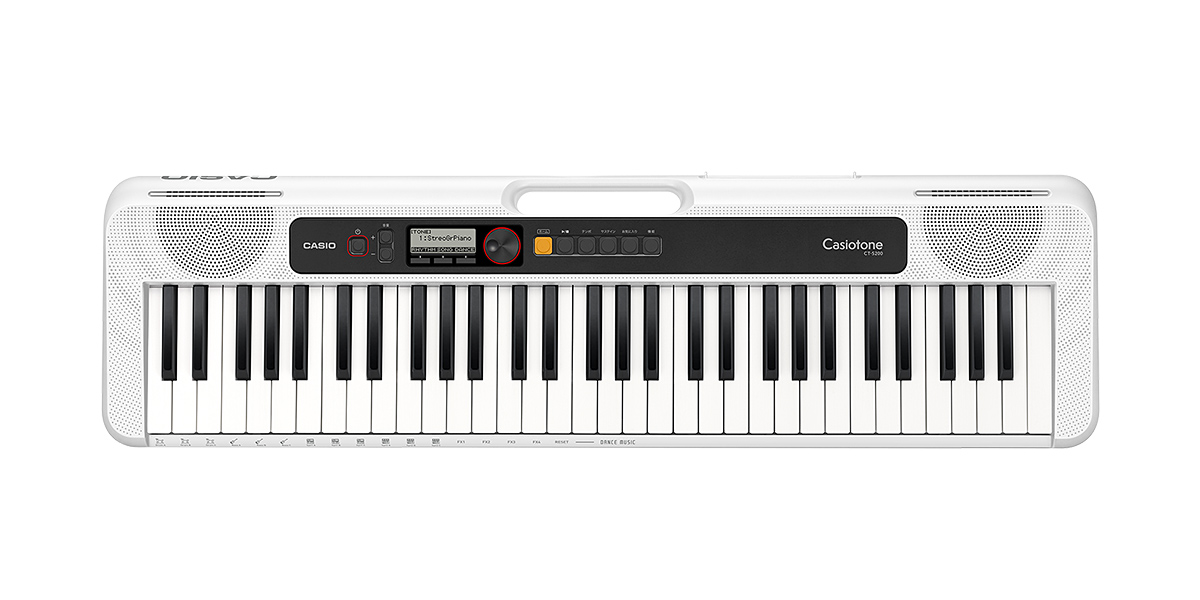 【楽天市場】Casiotone ベーシックキーボード CT-S200WH 白 CASIO カシオ：楽器はじめるならここ！！大谷楽器
