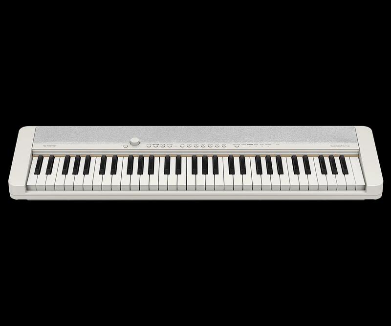 キーボード 電子ピアノ CASIO CT-S1 WH ブラック 61鍵盤 カシオ CTS1 白 Casiotone カシオトーン【同梱不可】