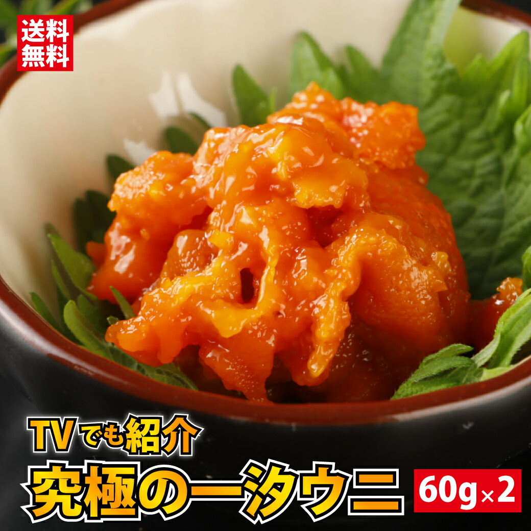父の日 内祝い ギフト 赤 うに エゾバフンウニ 送料無料 無添加 ミョウバン不使用 新物 北海道 礼文島産 究極のひと 塩うに 60ｇ２本入 赤うに 瓶 入れ 瓶詰め うに瓶 ウニ 瓶 ばふんうに バフンウニ 食べ物 食品 お取り寄せ グルメ 北海道物産 ご飯のお供  ウニ瓶詰め 2025