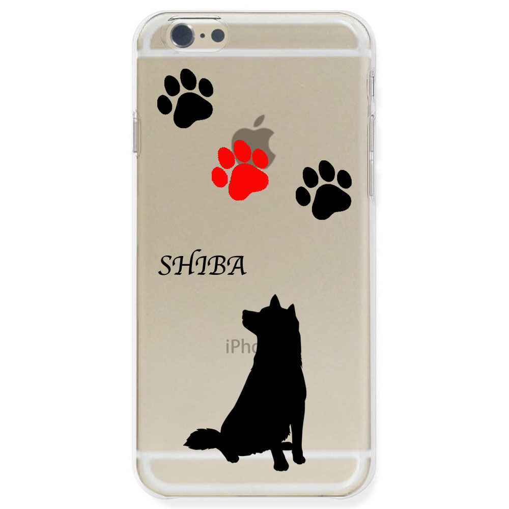 楽天市場 柴犬 グッズ スマホ Iphone6s ケース ハードケース クリア 柴犬 Rd スマホケース 名入れギフトのotas