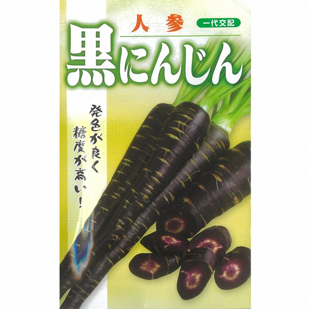 楽天市場 ニンジン種子 黒にんじん 300粒ペレット フタバ種苗ネットショップ
