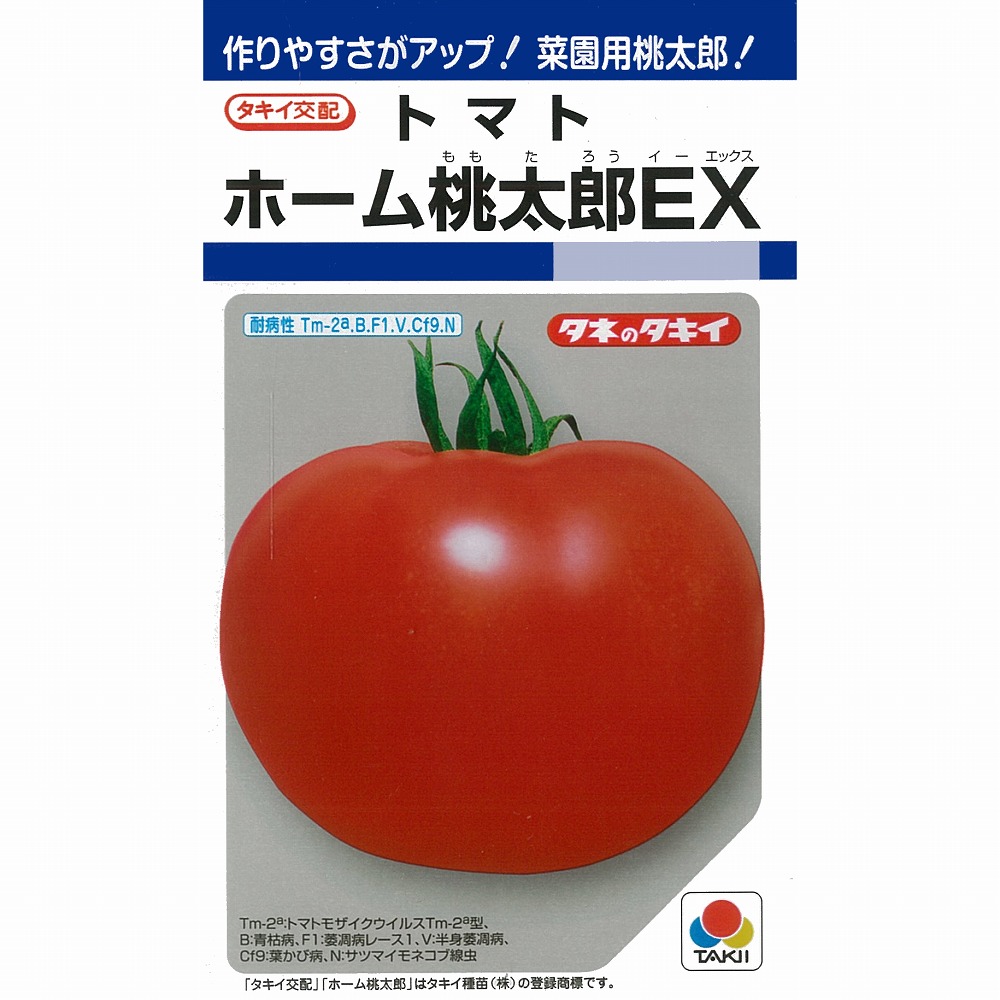 楽天市場】トマト 【ホーム桃太郎】 タキイ交配 種・小袋 （0.2ml） F1