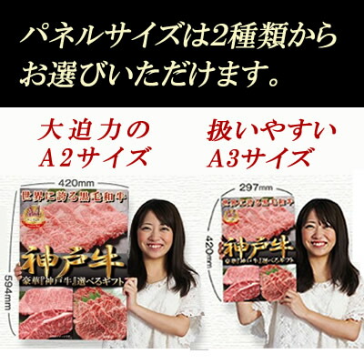 ビンゴ景品お肉目録二次会カタログギフトボーリング大会●松阪牛選べるギフト目録パネルセット(1.6万コース)●忘年会2次会景品肉目録パネル松坂牛もあり。