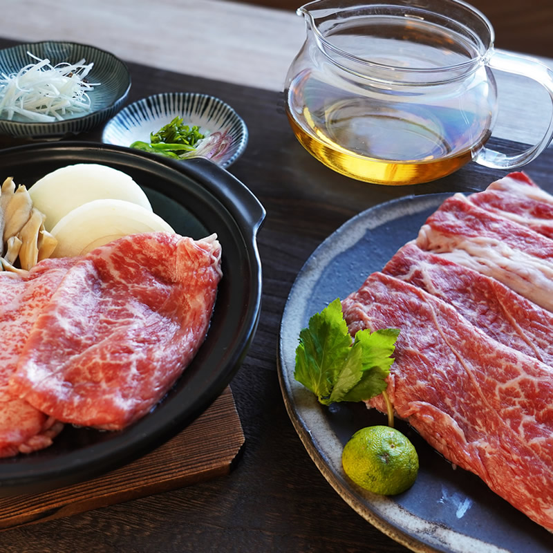 お中元 肉 内祝い お返し お肉 誕生日 お祝い 結婚祝い 雅楽 黒毛和牛すき焼き用モモ・バラ計450g 送料無料 熨斗対応可 夏ギフト|黒毛和牛専門店 プレミアムギフト
