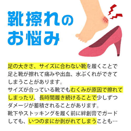 ニシカワ4足セット靴ずれ防止パッドカカトまもる君【メール便】