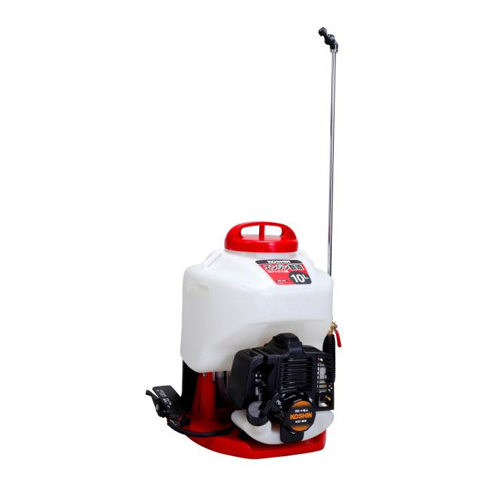 果樹や庭木の消毒に】KOSHIN 工進 エンジン動噴 ES-10C 高圧噴霧器 4