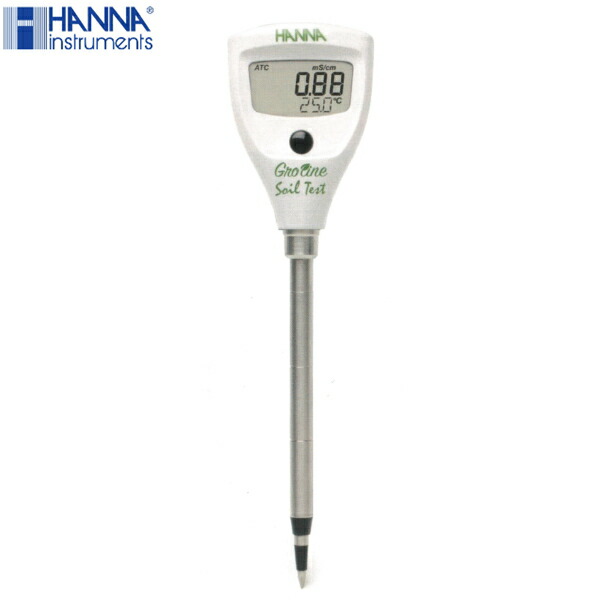 楽天市場】土壌EC測定器 HANNA ハンナ Gro Line Soil Test(グロライン