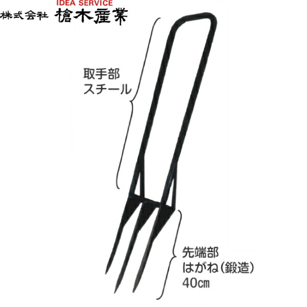 槍木産業 深耕具シリーズ アルキメデス・ハガネ