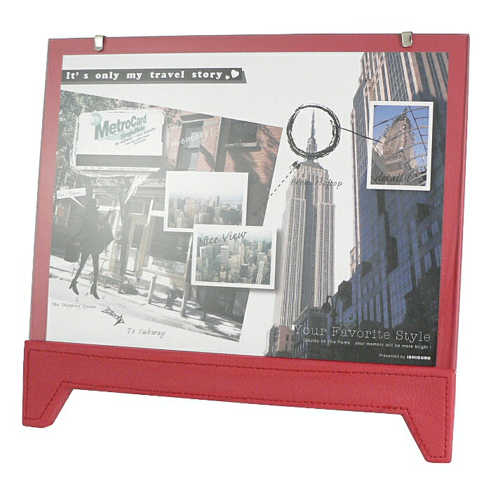 楽天市場】フォトフレーム レザーフォトスタンド S イシグロ 30612