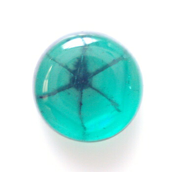 【深緑のエメラルドグリーン】 トラピッチェエメラルド ラウンドカボション 約1.24cts