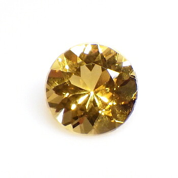 【ゴールデンイエロー】 イエローベリル ラウンドシェイプ 約2.29cts