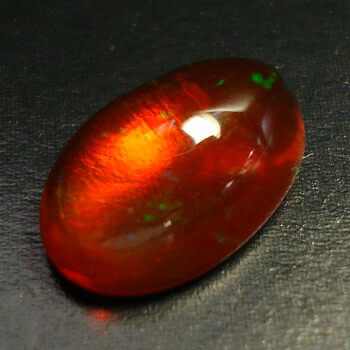 【オーロラのシャボン玉】 メキシコオパール オーバルカボション 約1.44cts