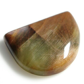 【赤銅色に輝くコッパールチル】 ルチルクォーツカボション 約26.45cts｜PedraMercado