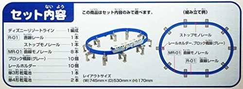 楽天市場 新品未開封 送料無料 タカラトミー Takara Tomy プラレール限定車両ディズニーリゾート限定 ディズニーリゾートライン プラレールプレイセット ブルー レールセット Otokomae 楽天市場店