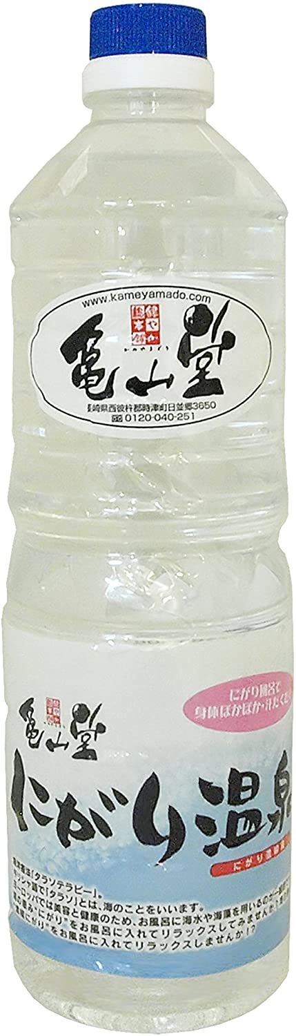 楽天市場】【 送料無料 即納 】 亀山堂 赤いにがり 1l × 2セット