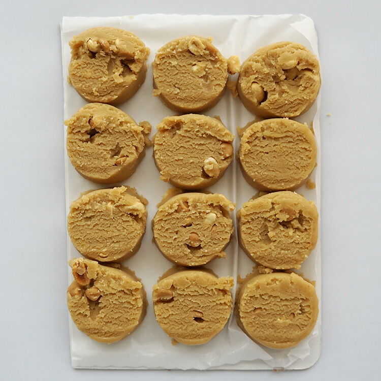 冷凍クッキー生地 ピーナッツバター アメリカンクッキー 業務用 箱入り 8シート 合計224ケ入りクッキーツリー社 Sermus Es