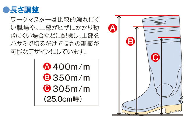 【長靴】【送料無料】アキレスワークマスターモス(長靴/超耐油/モスグリーン)